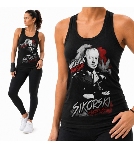 Damski tank-top WŁADYSŁAW SIKORSKI